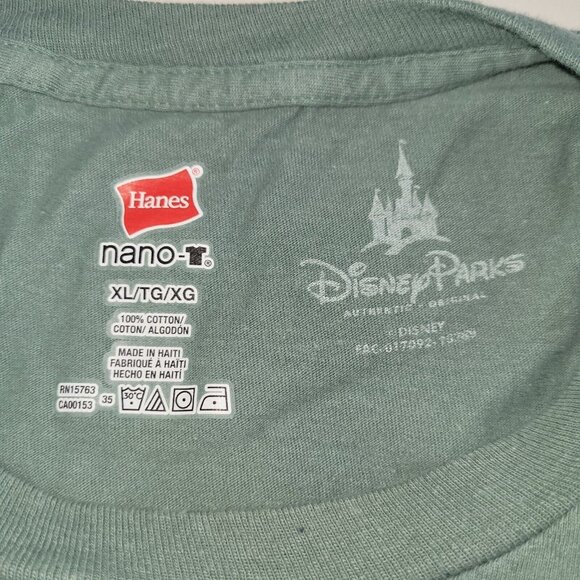 The Magic Kingdom 45th Anniversary Shirt Adult XL Green Mickey Mouse Disney Park - Picture 4 of 8